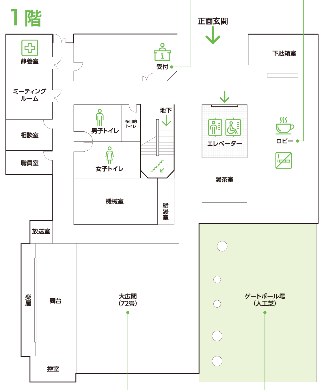 １階平面図